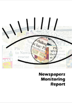 Newspapers monitoring report