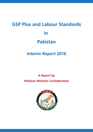 GSP plus and labour standards in Pakistan