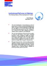 Institutional reforms in Pakistan