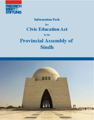 Information pack for Civic Education Act in the Provincial Assembly of Sindh