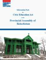 Information pack for Civic Education Act in the Provincial Assembly of Balochistan