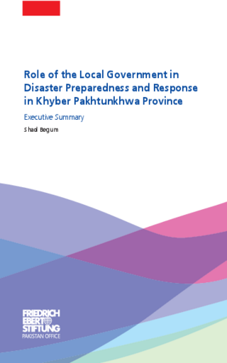 Role of the local government in disaster preparedness and response in Khyber Pakhtunkhwa Province