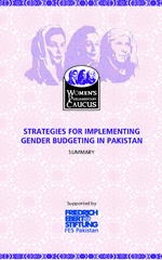 Strategies for implementing gender budgeting in Pakistan
